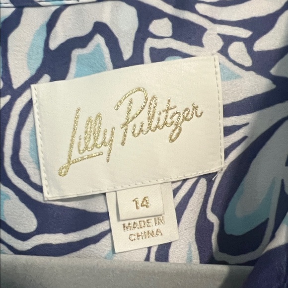 Lilly Pulitzer Iralanne Dress 16 - Picture 2 of 2